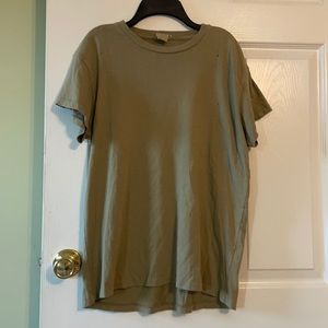 MADE WORN NWOT small distressed blank tee